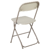 HERCULES Series 650 lb. Capacity Premium Beige Plastic Folding Chair, LE-L-3-BEIGE-GG
