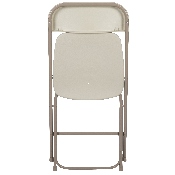 HERCULES Series 650 lb. Capacity Premium Beige Plastic Folding Chair, LE-L-3-BEIGE-GG