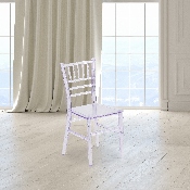 Kids Crystal Transparent Chiavari Chair, LE-L-7K-CL-GG
