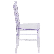 Kids Crystal Transparent Chiavari Chair, LE-L-7K-CL-GG