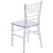 Kids Crystal Transparent Chiavari Chair, LE-L-7K-CL-GG