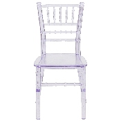 Kids Crystal Transparent Chiavari Chair, LE-L-7K-CL-GG