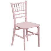 Kids Pink Resin Chiavari Chair, LE-L-7K-PK-GG
