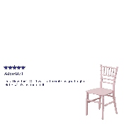 Kids Pink Resin Chiavari Chair, LE-L-7K-PK-GG
