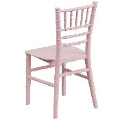 Kids Pink Resin Chiavari Chair, LE-L-7K-PK-GG