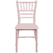 Kids Pink Resin Chiavari Chair, LE-L-7K-PK-GG