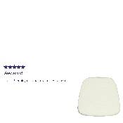 Soft Ivory Fabric Chiavari Chair Cushion, LE-L-C-WHITE-GG