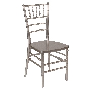 HERCULES PREMIUM Series Pewter Resin Stacking Chiavari Chair, LE-PEWTER-GG