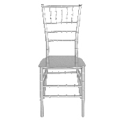 HERCULES Series Silver Resin Stacking Chiavari Chair, LE-SILVER-M-GG