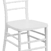 HERCULES PREMIUM Series White Resin Stacking Chiavari Chair, LE-WHITE-GG