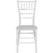 HERCULES Series White Resin Stacking Chiavari Chair, LE-WHITE-M-GG