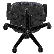 Flash Fundamentals Mid-Back Gray Mesh Swivel Task Office Chair with Pivot Back and Arms, BIFMA Certified, LF-134-A-GY-GG