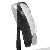 Flash Fundamentals Mid-Back White Mesh Swivel Task Office Chair with Pivot Back, BIFMA Certified, LF-134-WH-GG