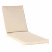 Lyra Commercial Grade Water-Resistant, 72 x 21 x 3 Inch Outdoor Chaise Lounge Patio Cushion, Beige, LTS-CUSHION-3-BG-GG