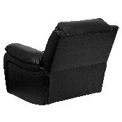 Black LeatherSoft Rocker Recliner, MEN-DA3439-91-BK-GG