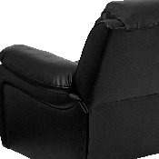 Black LeatherSoft Rocker Recliner, MEN-DA3439-91-BK-GG
