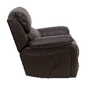 Brown LeatherSoft Rocker Recliner, MEN-DA3439-91-BRN-GG