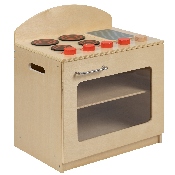 Children's Wooden Kitchen Stove for Commercial or Home Use - Safe, Kid Friendly Design, MK-DP001-GG