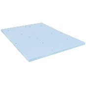 Capri Comfortable Sleep 2 inch Cool Gel Memory Foam Mattress Topper - Full, MR-M35-2-F-GG