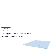 Capri Comfortable Sleep 2 inch Cool Gel Memory Foam Mattress Topper - King, MR-M35-2-K-GG