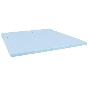 Capri Comfortable Sleep 3 inch Cool Gel Memory Foam Mattress Topper - King, MR-M35-3-K-GG