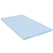 Capri Comfortable Sleep 3 inch Cool Gel Memory Foam Mattress Topper - Twin, MR-M35-3-T-GG