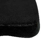 Seat Cushion for Office Chair - 100% CertiPUR-US Certified Memory Foam - Pillow for Sitting, Black, MR-SC101-BK-GG