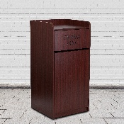 Wood Tray Top Receptacle in Mahogany, MT-M8520-TRA-MAH-GG