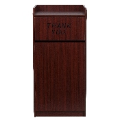Wood Tray Top Receptacle in Mahogany, MT-M8520-TRA-MAH-GG