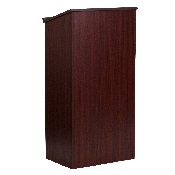Stand-Up Wood Lectern in Mahogany, MT-M8830-LECT-MAH-GG