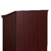 Stand-Up Wood Lectern in Mahogany, MT-M8830-LECT-MAH-GG