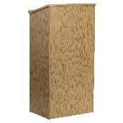 Stand-Up Wood Lectern in Oak, MT-M8830-LECT-OAK-GG