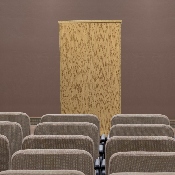 Stand-Up Wood Lectern in Oak, MT-M8830-LECT-OAK-GG