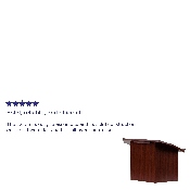 Foldable Tabletop Lectern in Mahogany, MT-M8833-LECT-GG