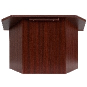 Foldable Tabletop Lectern in Mahogany, MT-M8833-LECT-GG