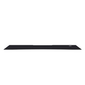 Fisher Black Mega Size Extended Gaming Mouse Pad with Anti-Slip Rubber Base and Micro Weave Top, Large Home Office Desk Mat, 45.75"W x 23.5"D x .125"H, NAN-GM1030-BK-GG
