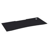 Mallot Black Mega Size Extended Gaming Mouse Pad with Anti-Slip Rubber Base & Micro Weave Top, Large Home Office Desk Mat, 45.75