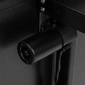 Electric Height Adjustable Standing Desk - Table Top 48" Wide - 24" Deep (Black), NAN-TG-2046-BK-GG