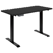 Electric Height Adjustable Standing Desk - Table Top 48" Wide - 24" Deep (Black), NAN-TG-2046-BK-GG