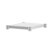 Woodford Galvanized Under Shelf for Prep and Work Tables - Adjustable Lower Shelf for 24