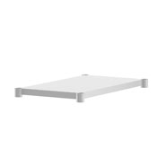 Woodford Galvanized Under Shelf for Prep and Work Tables - Adjustable Lower Shelf for 24