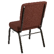 Advantage 20.5 in. Cinnamon Molded Foam Church Chair, PCCF-107