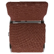 Advantage 20.5 in. Cinnamon Molded Foam Church Chair, PCCF-107