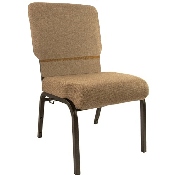 Advantage Mixed Tan Church Chair 20.5 in. Wide, PCHT-105