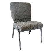 Advantage Charcoal Gray Church Chair 20.5 in. Wide, PCHT-111