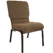 Advantage Jute Church Chair 20.5 in. Wide, PCHT-112