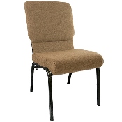 Advantage Mixed Tan Church Chairs 18.5 in. Wide, PCHT185-105