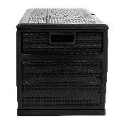 120 Gallon Plastic Deck Box - Outdoor Waterproof Storage Box for Patio Cushions, Garden Tools and Pool Toys, Black, QT-KTL-4023BK-GG
