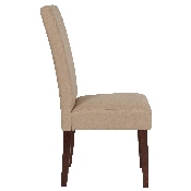 Greenwich Series Beige Fabric Parsons Chair, QY-A37-9061-BGE-GG