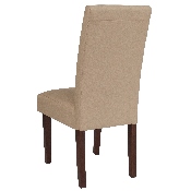 Greenwich Series Beige Fabric Parsons Chair, QY-A37-9061-BGE-GG